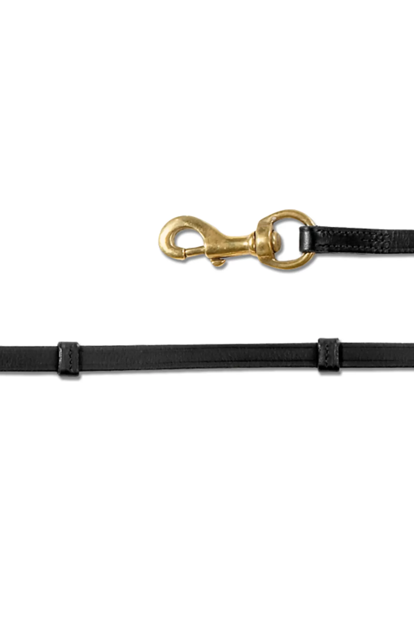 Fashion waldhausen Icelandic Reins With Carabiner Black/Brass