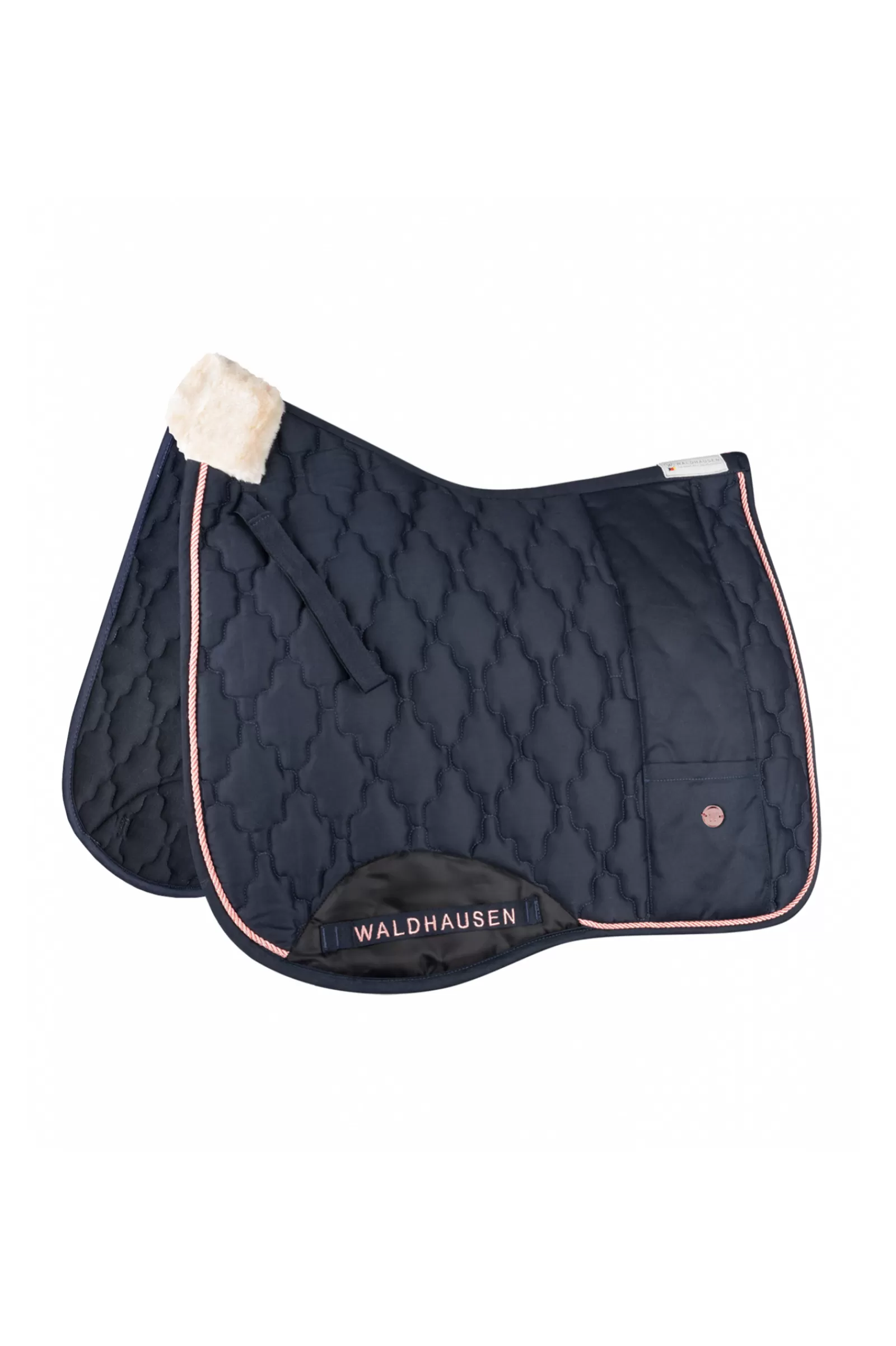 Online waldhausen Modern Rose Jumping Saddle Pad Navy/Rosegold