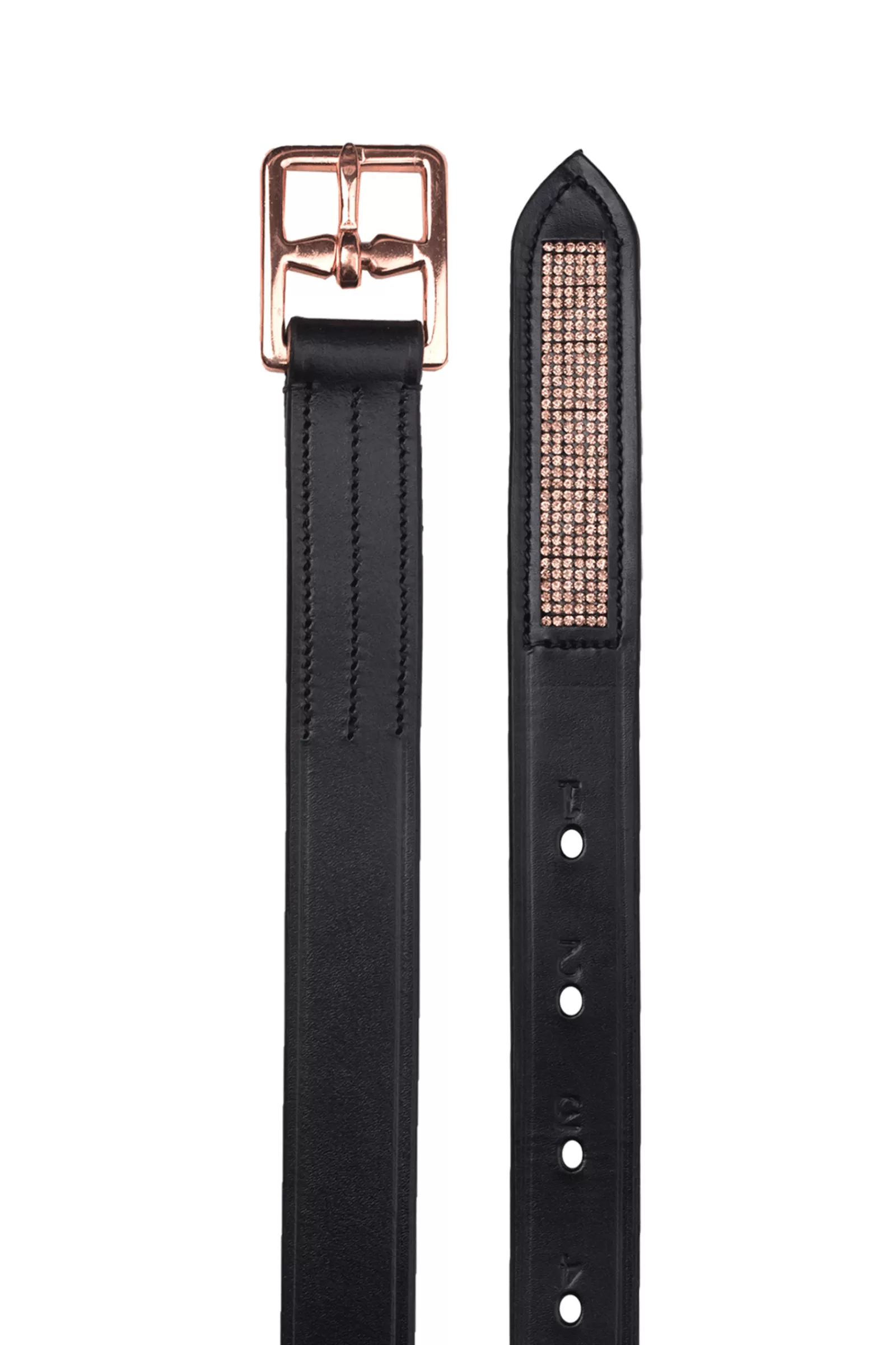 Online waldhausen X-Line Rose Stirrup Straps Black/Rose Gold